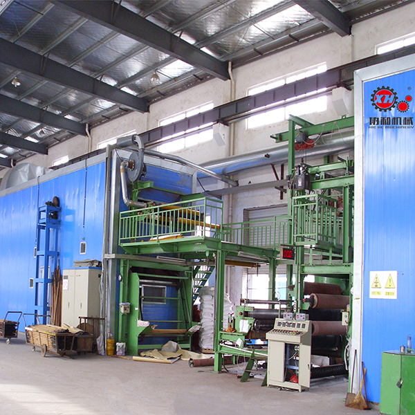 Sandpaper production line